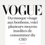 VOGUE - From face masks to candy, here are several unusual ways to consume CBD